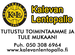 Kalevan Lentopallo ry logo